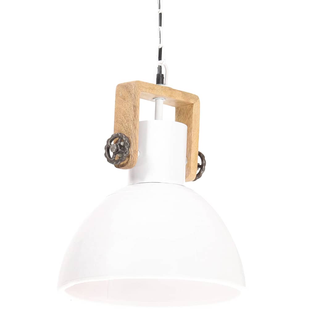 Tööstuslik laelamp 25 W valge, ümmargune 30 cm E27