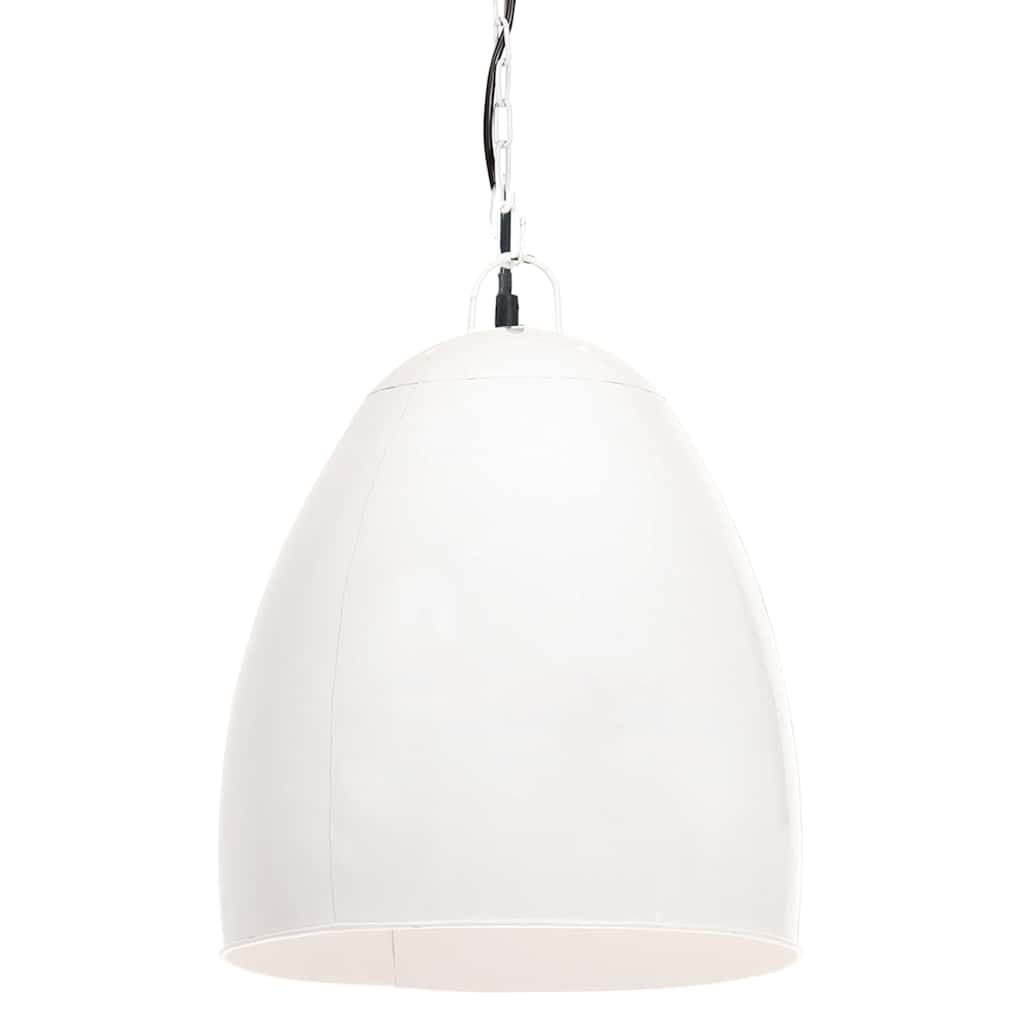 Tööstuslik laelamp 25 W, valge, ümmargune, 42 cm E27