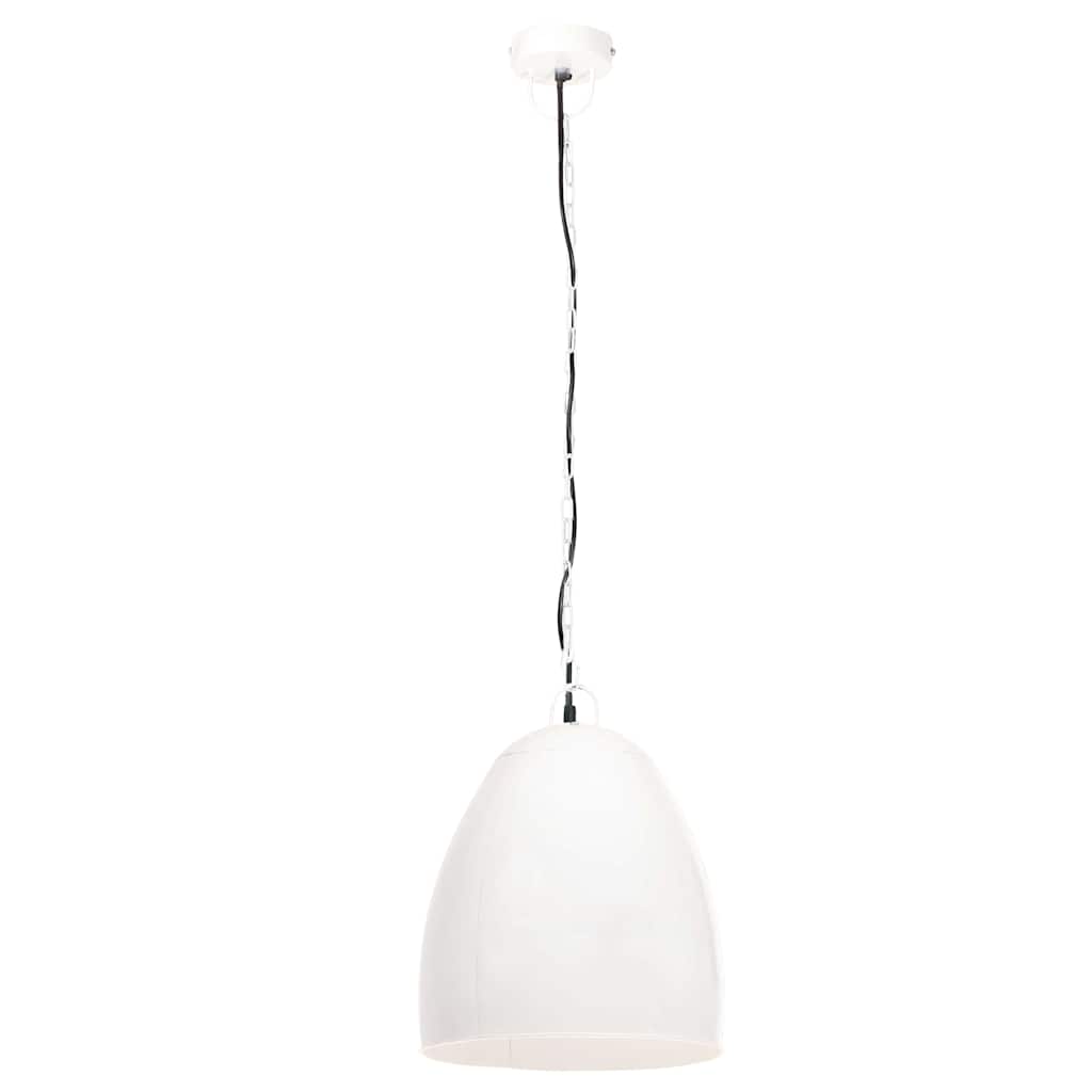 Tööstuslik laelamp 25 W, valge, ümmargune, 42 cm E27