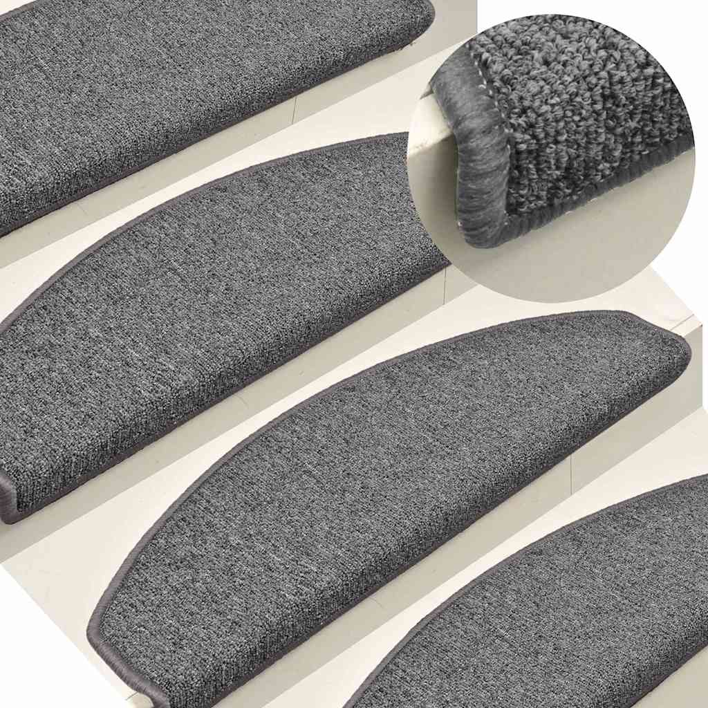 Trepimatid 15 tk 65 x 24 x 4 cm hall ja must poolringikujuline suur