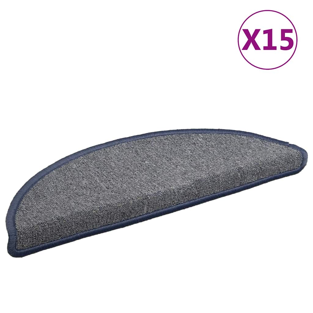 Trepimatid 15 tk 56 x 17 x 3 cm helehall ja sinine poolringikujuline