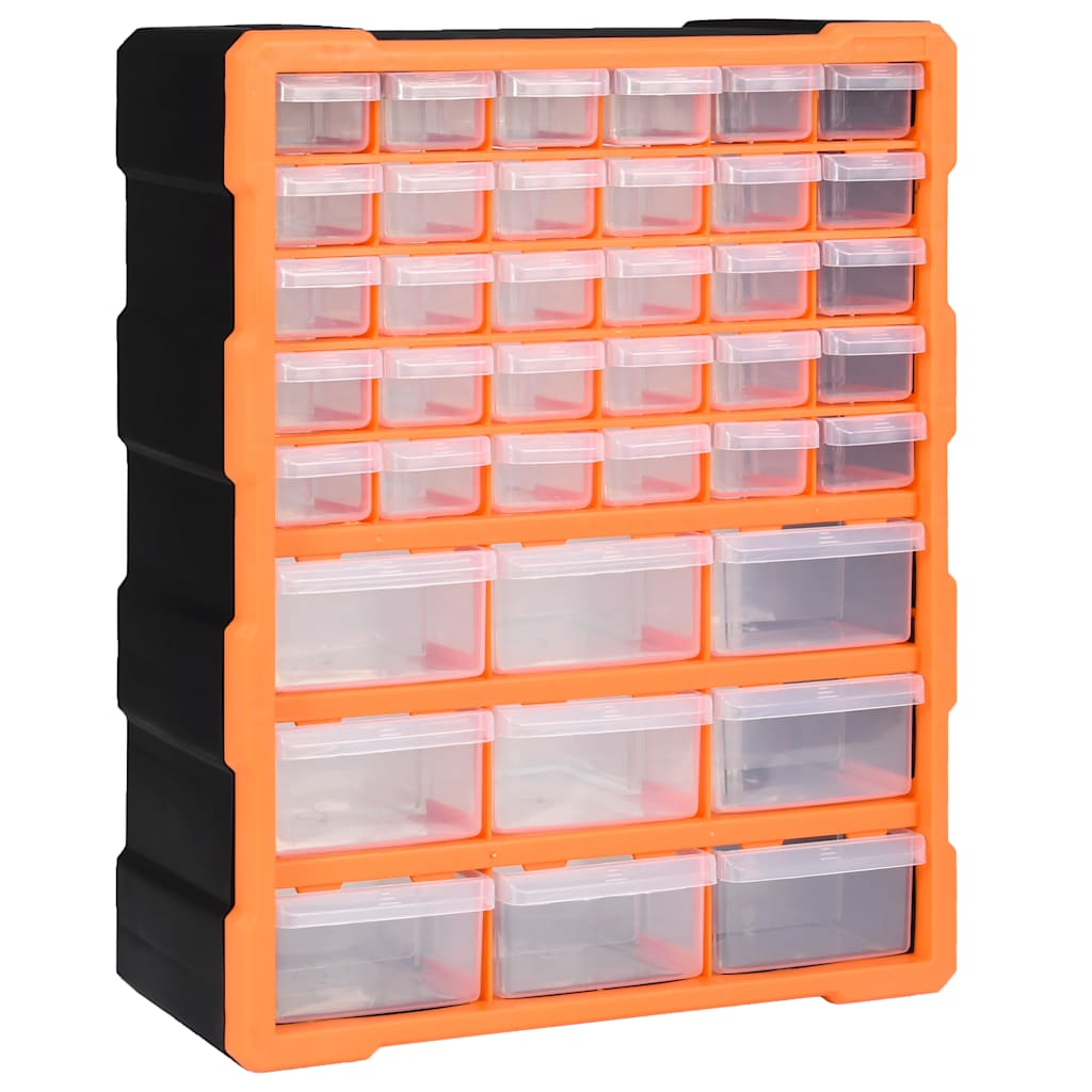 Mitme sahtliga organiseerija 39 sahtliga 38 x 16 x 47 cm