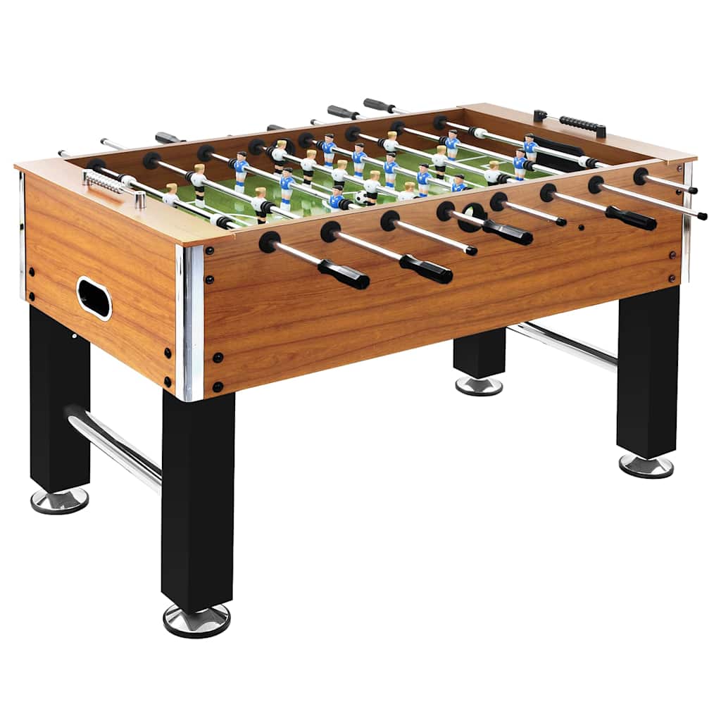 Lauajalgpalli laud teras 60 kg 140x74,5x87,5 cm helepruun, must