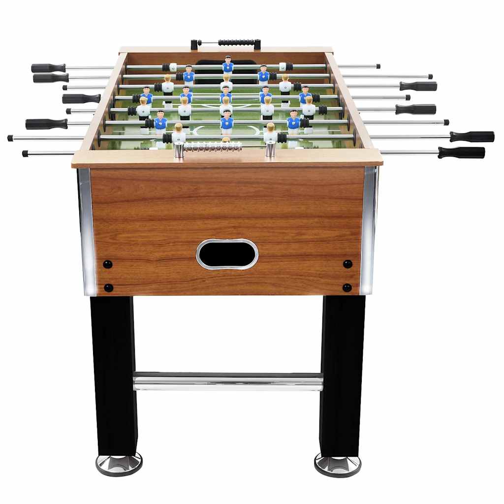 Lauajalgpalli laud teras 60 kg 140x74,5x87,5 cm helepruun, must