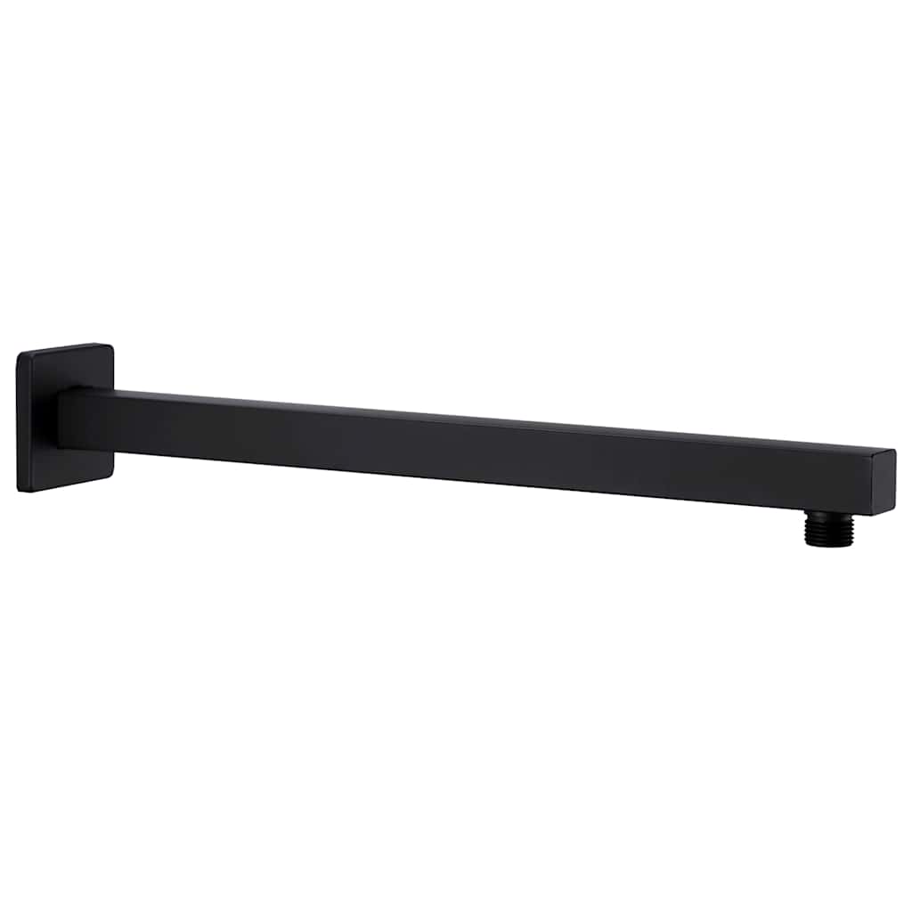 Duši käepide, kandiline, roostevaba teras 201, must, 40 cm
