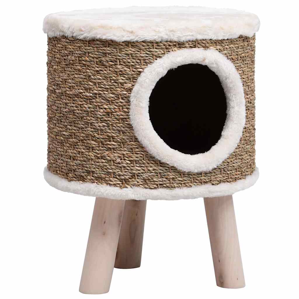 Kassimaja puidust jalgadega, 41 cm mererohi