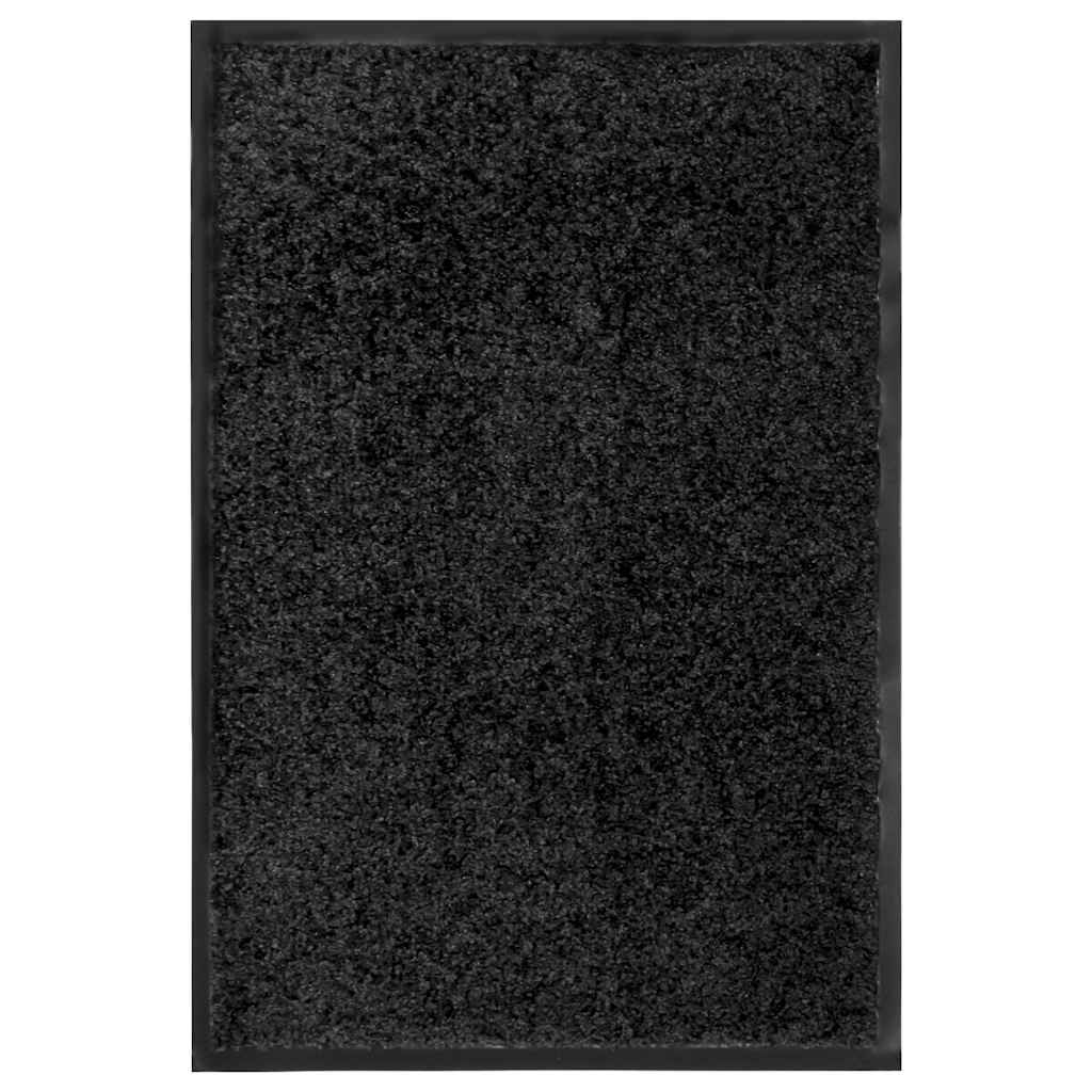 Uksematt pestav, must, 40 x 60 cm