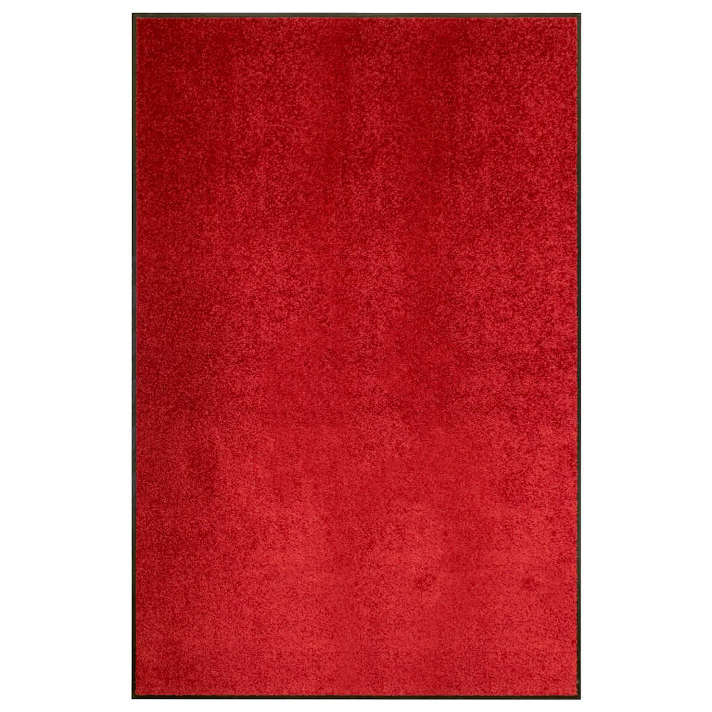 Uksematt pestav, punane, 120 x 180 cm