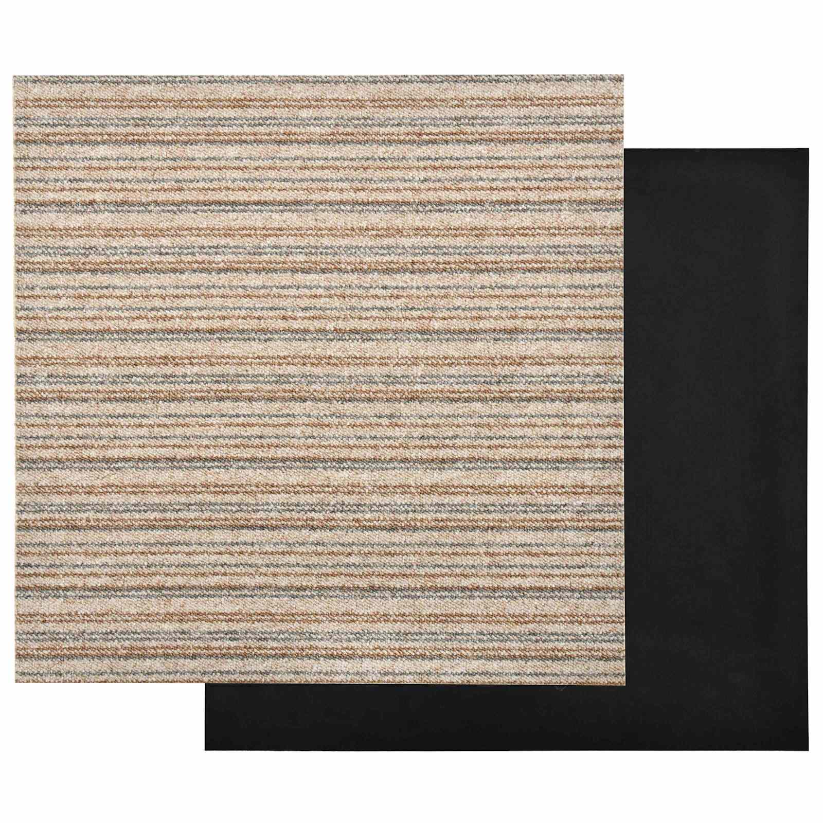 Vaip 20 tk Ribadeta beež 50 x 50 cm 100% polüpropüleen