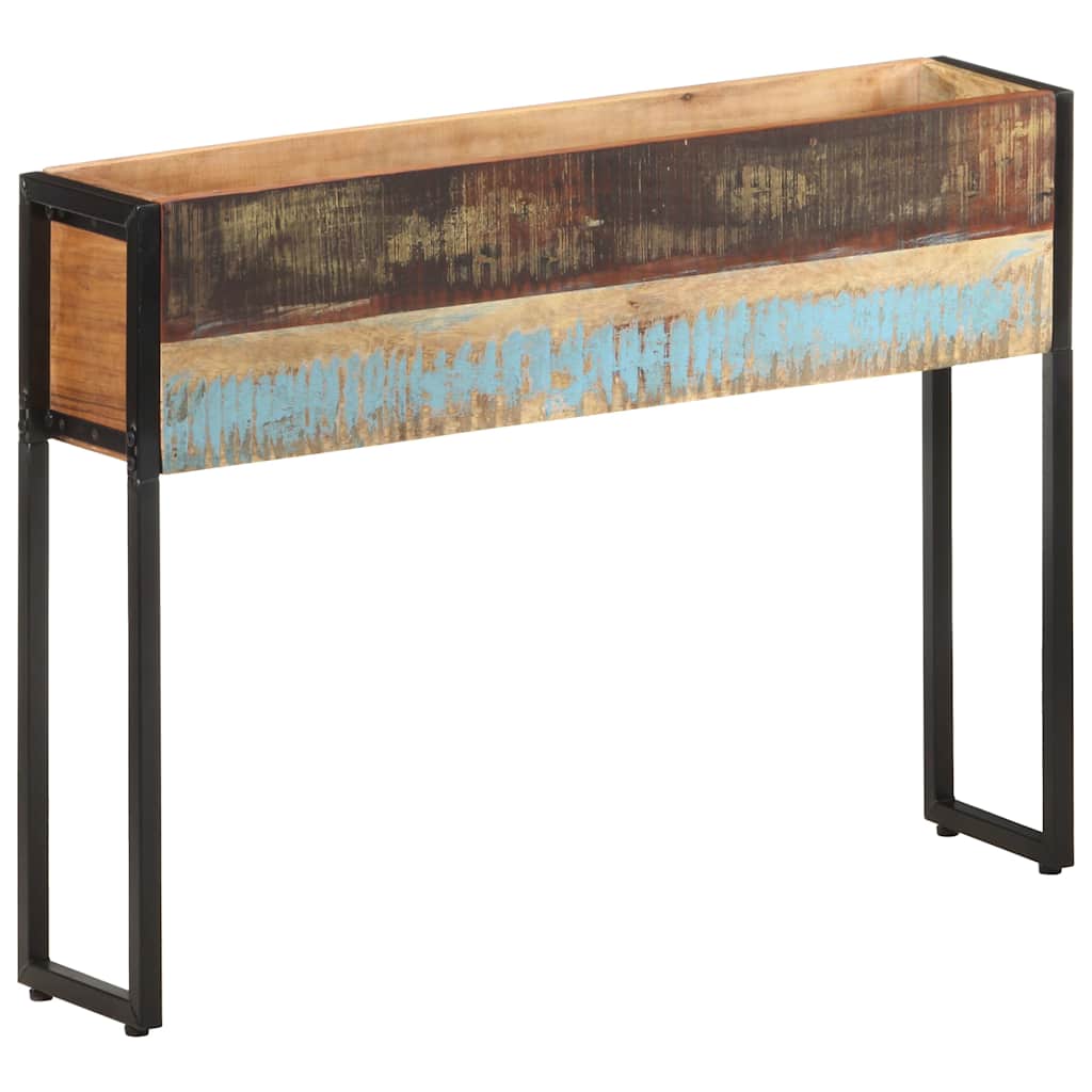 Taimekast 90 x 20 x 68 cm taastatud puit