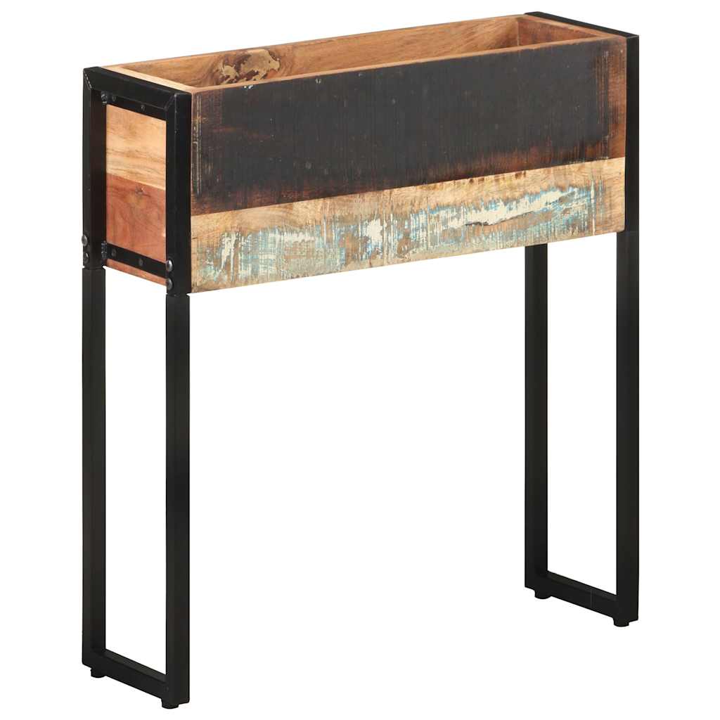 Taimekast 60 x 20 x 68 cm taastatud puit