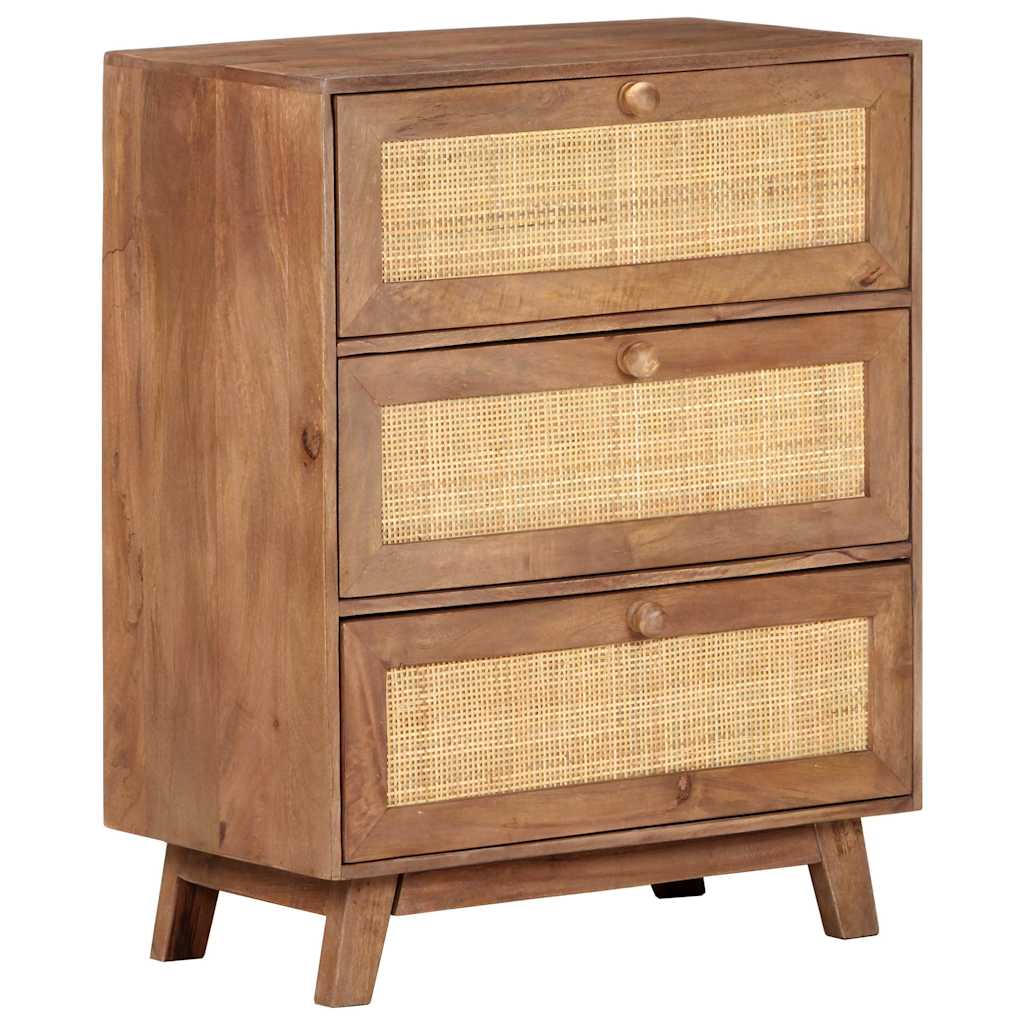 Puhvetkapp, 61 x 35 x 76 cm, toekas mangopuit