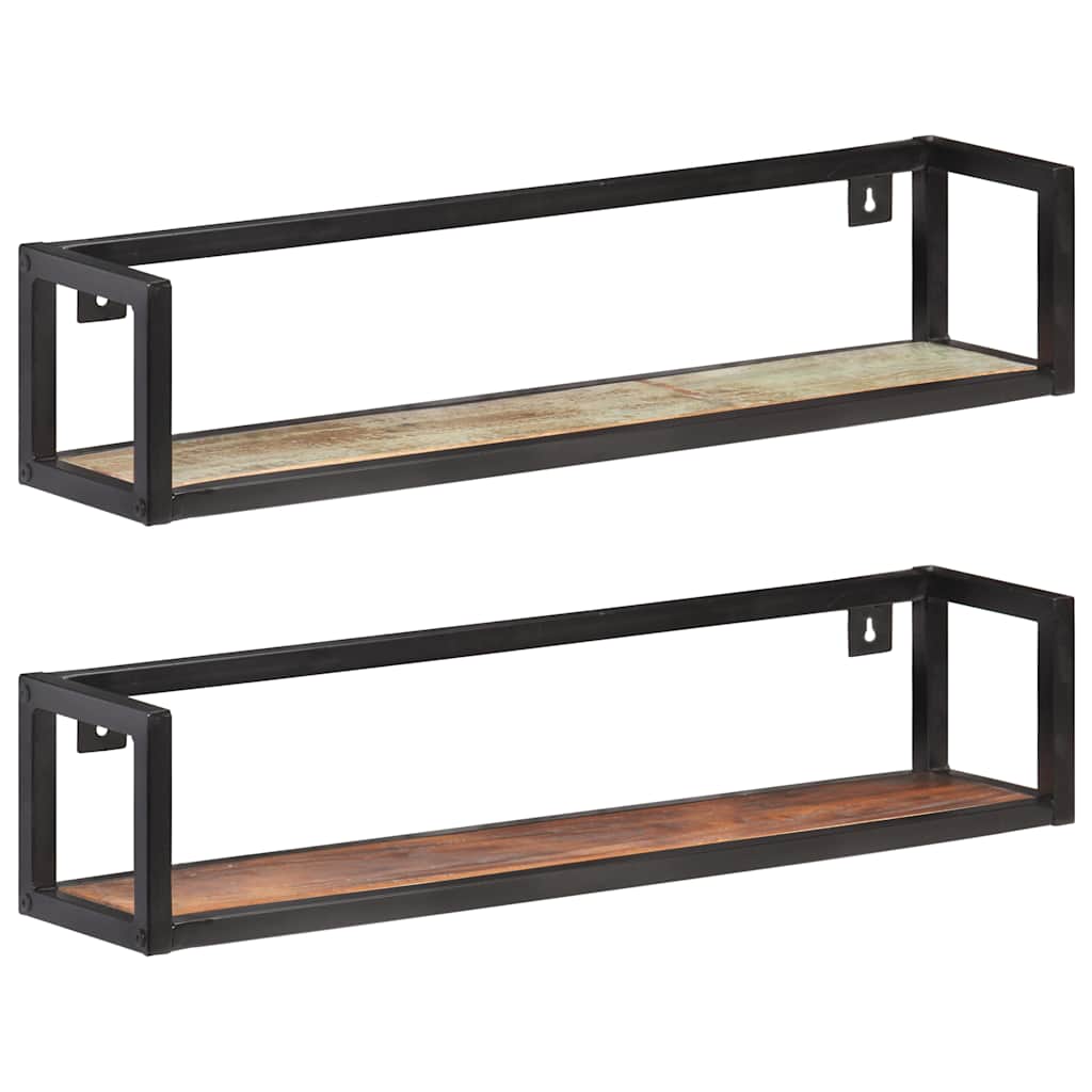Seinariiulid 2 tk 80 cm taastatud puit
