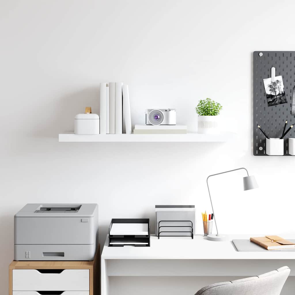 Seinariiul, valge, 90 x 23,5 x 3,8 cm MDF