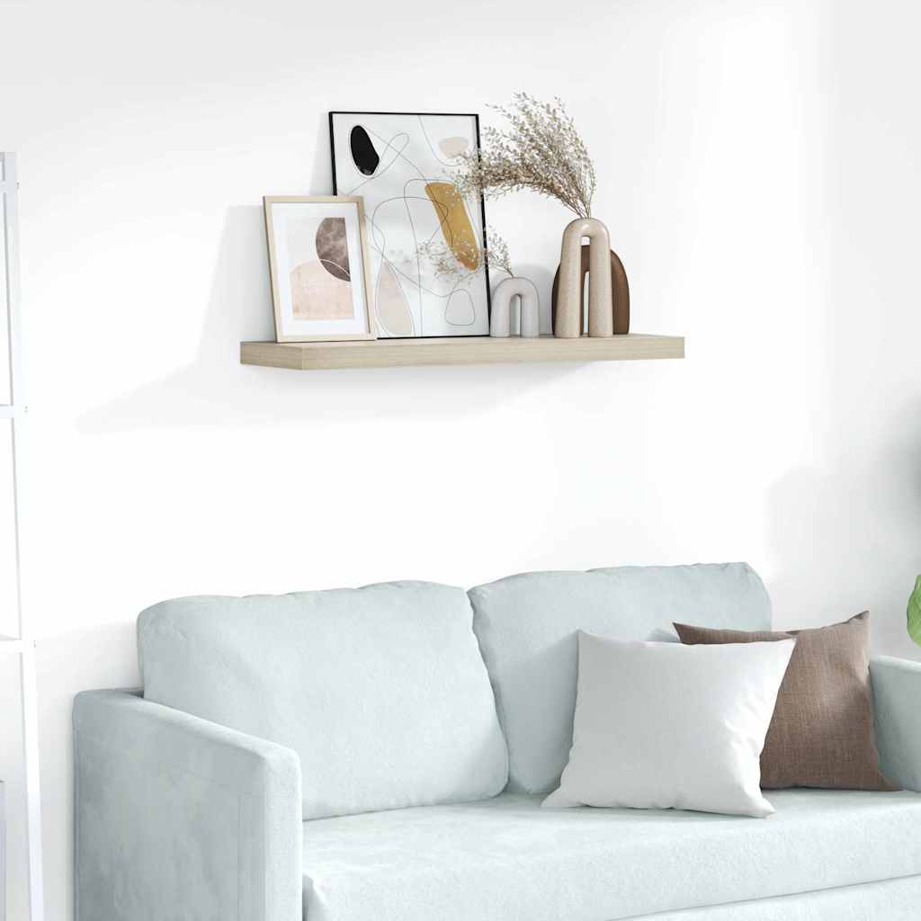 Seinariiul, tamm, 80 x 23,5 x 3,8 cm MDF