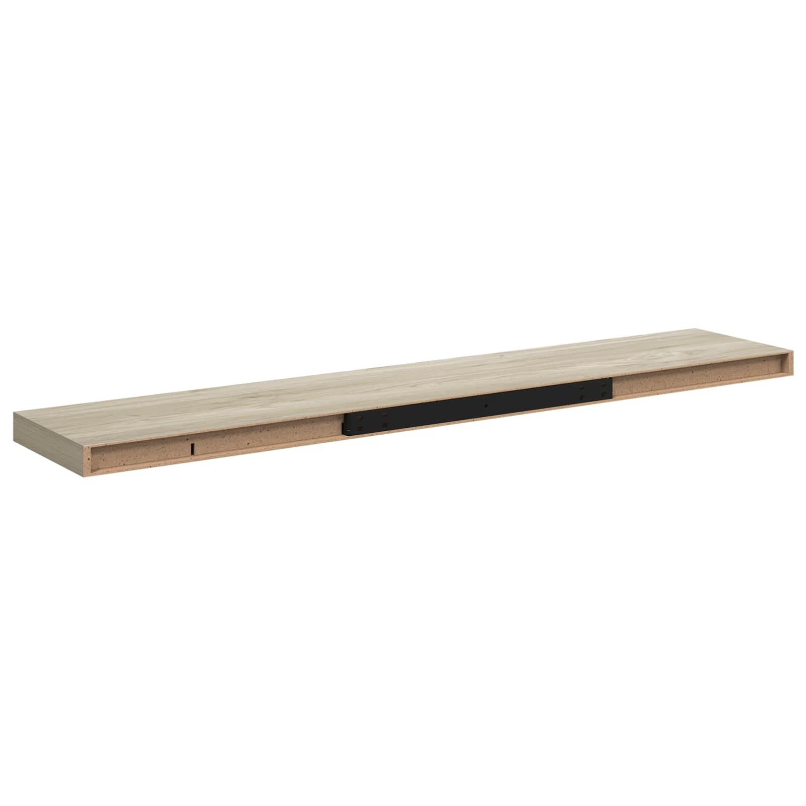Seinariiulid, 2 tk, tammevärvi, 120x23,5x3,8 cm MDF