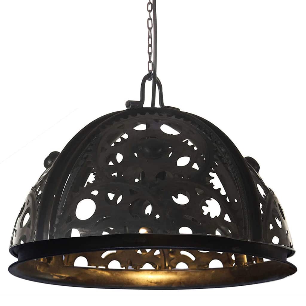 Tööstuslik laelamp rattaketi disainiga, 45 cm, E27