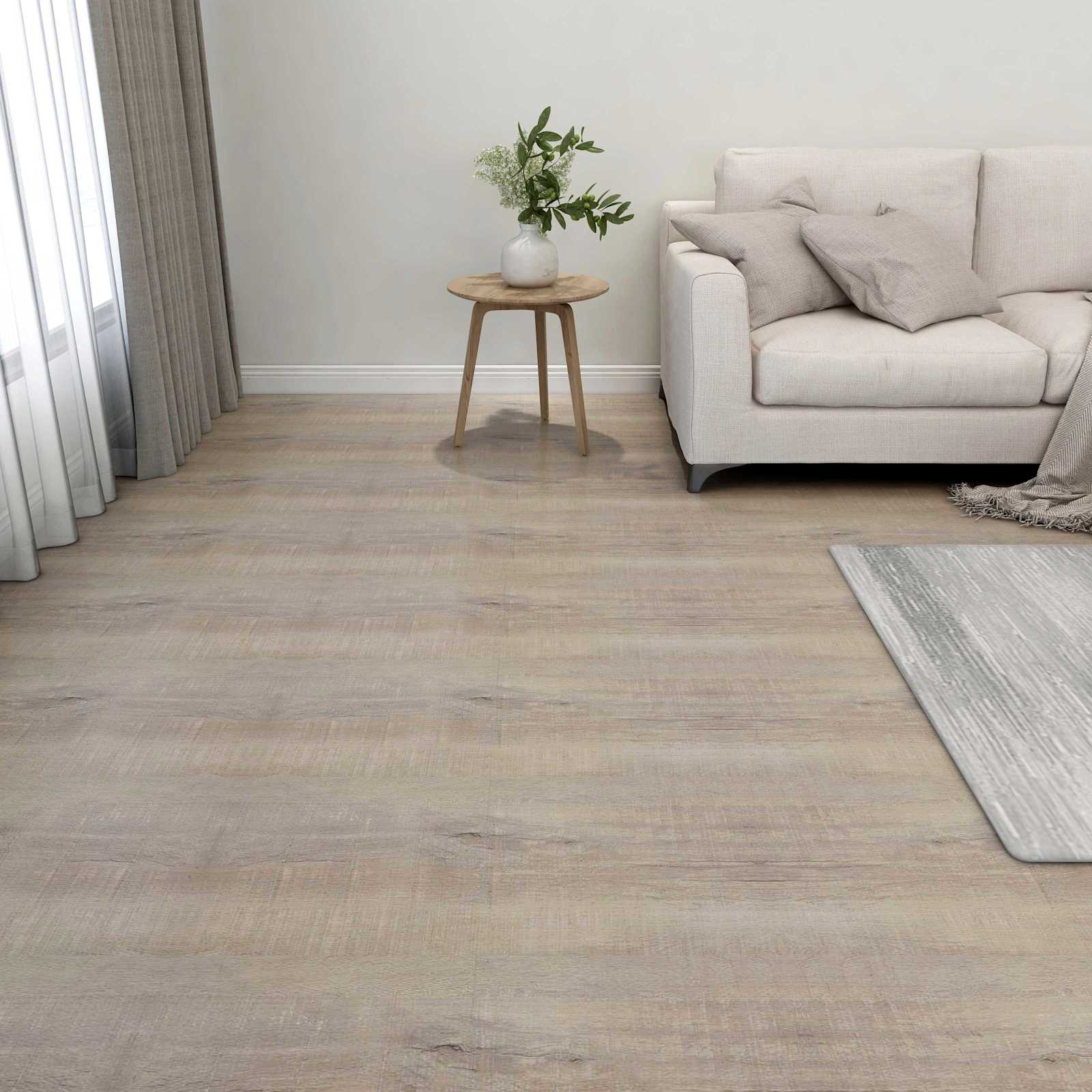 Põrandaplaadid Pruunikashall 5,11 m² 55 tk PVC