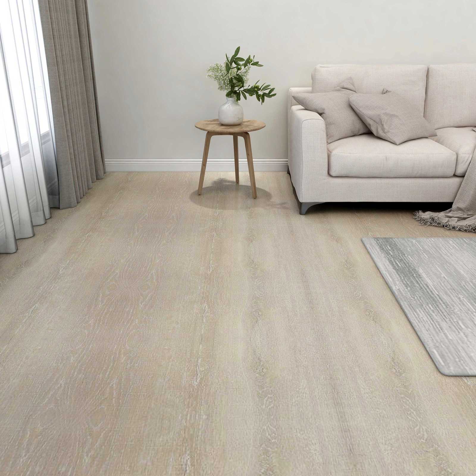 Põrandaplaadid Beež 5,11 m² 55 tk PVC