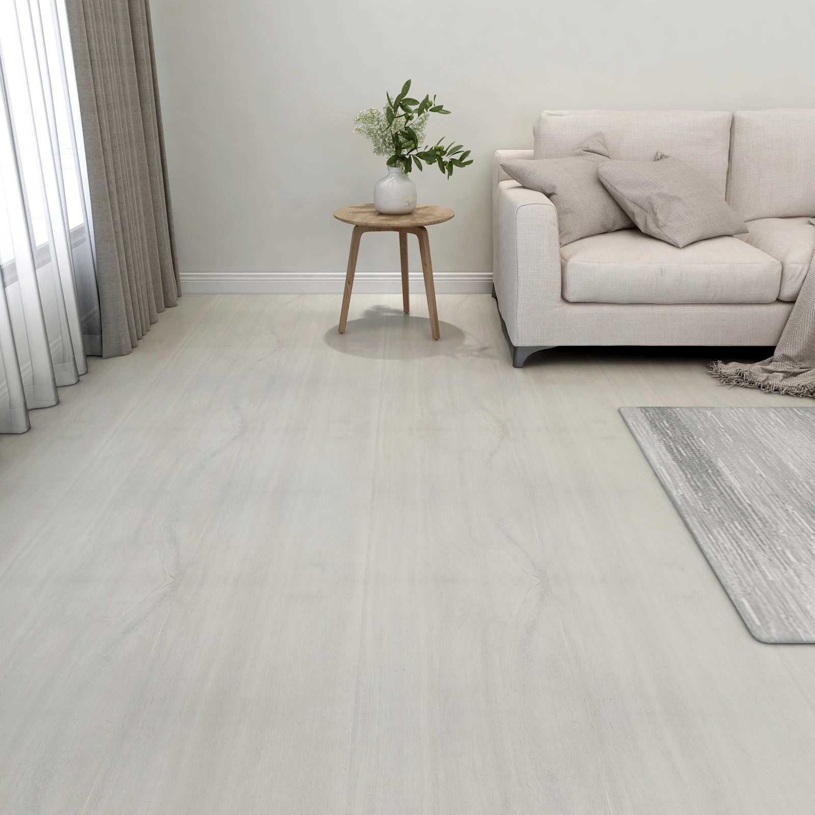 Põrandaplaadid cream 5,11 m² 55 tk PVC