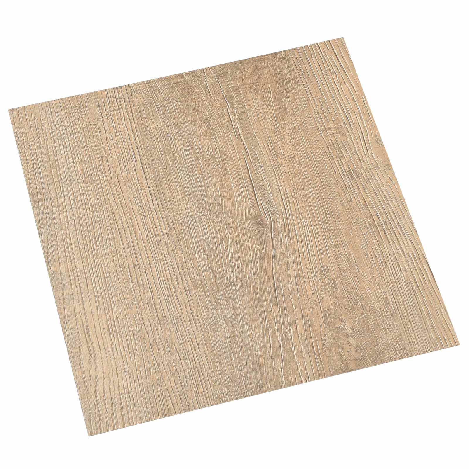 Põrandaplaadid Helehall, Tumepruun 5,11 m² 55 tk PVC