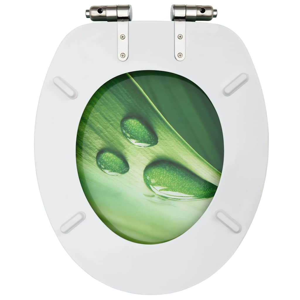 WC prill-lauad pehmelt sulguva kaanega 2 tk, MDF veetilgad