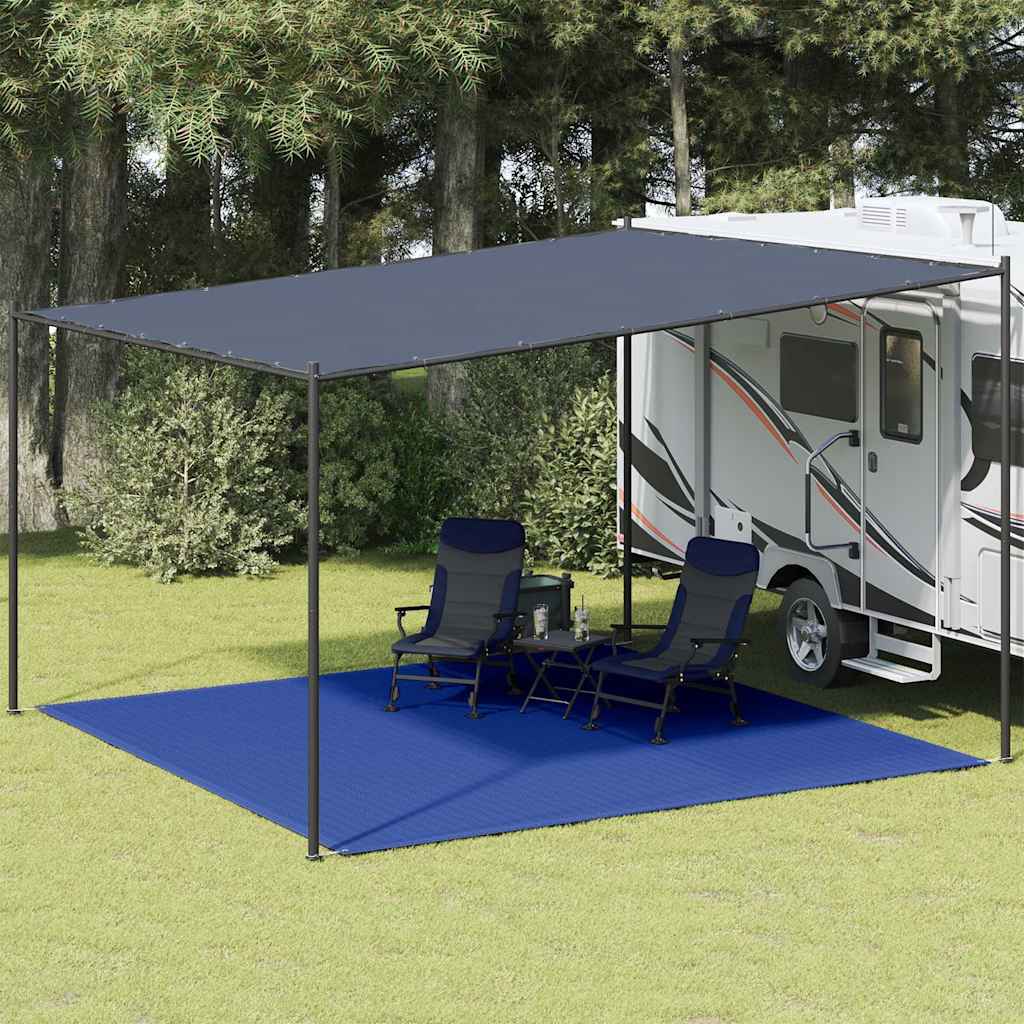 Telgimatt 400 x 400 cm, sinine, HDPE