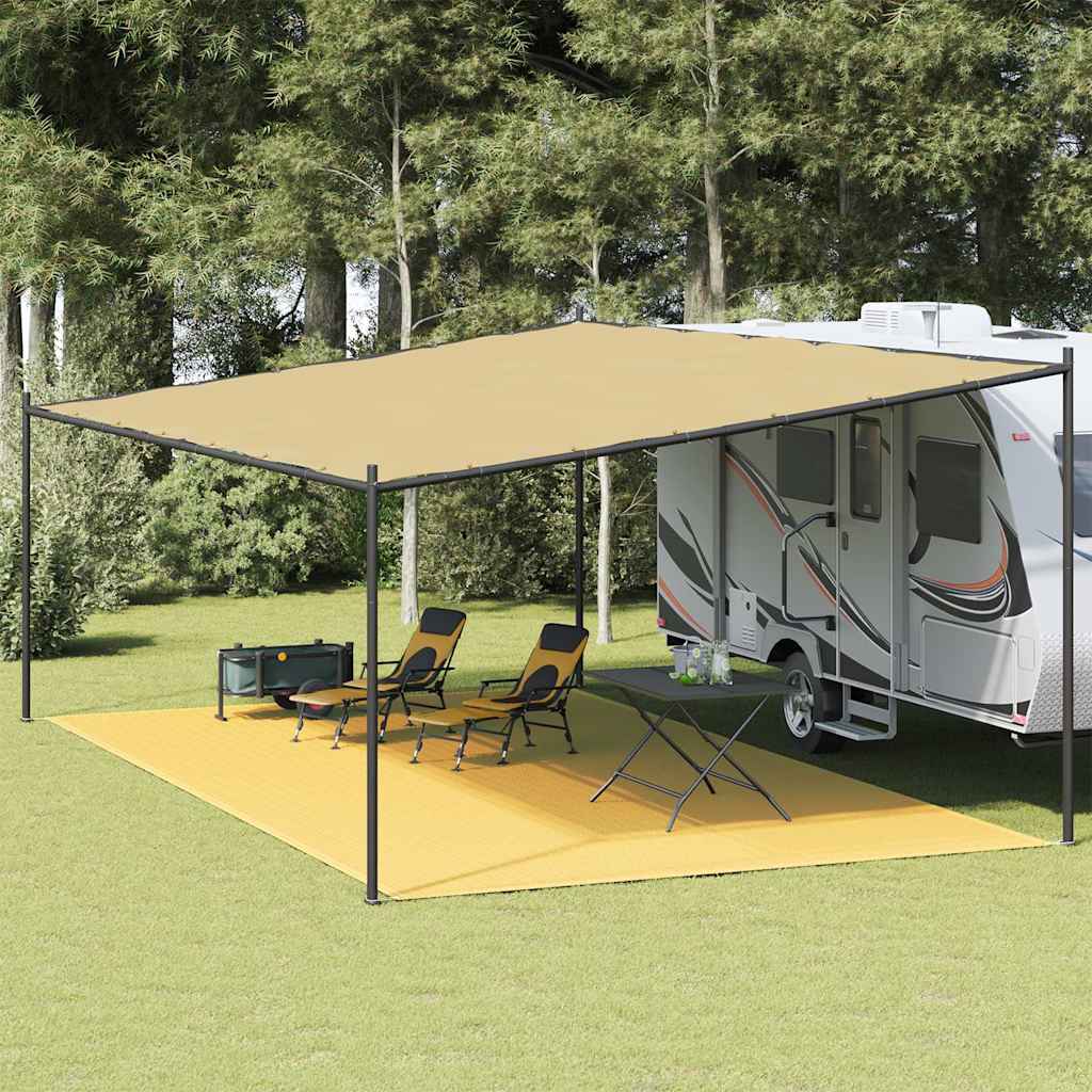 Telgimatt, beež, 400x800 cm, HDPE