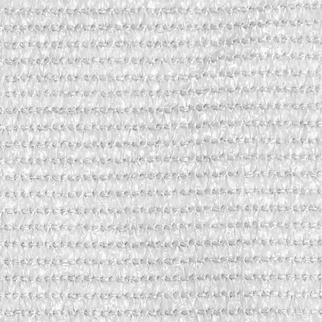 Rõdusirm, valge, 120 x 400 cm, HDPE