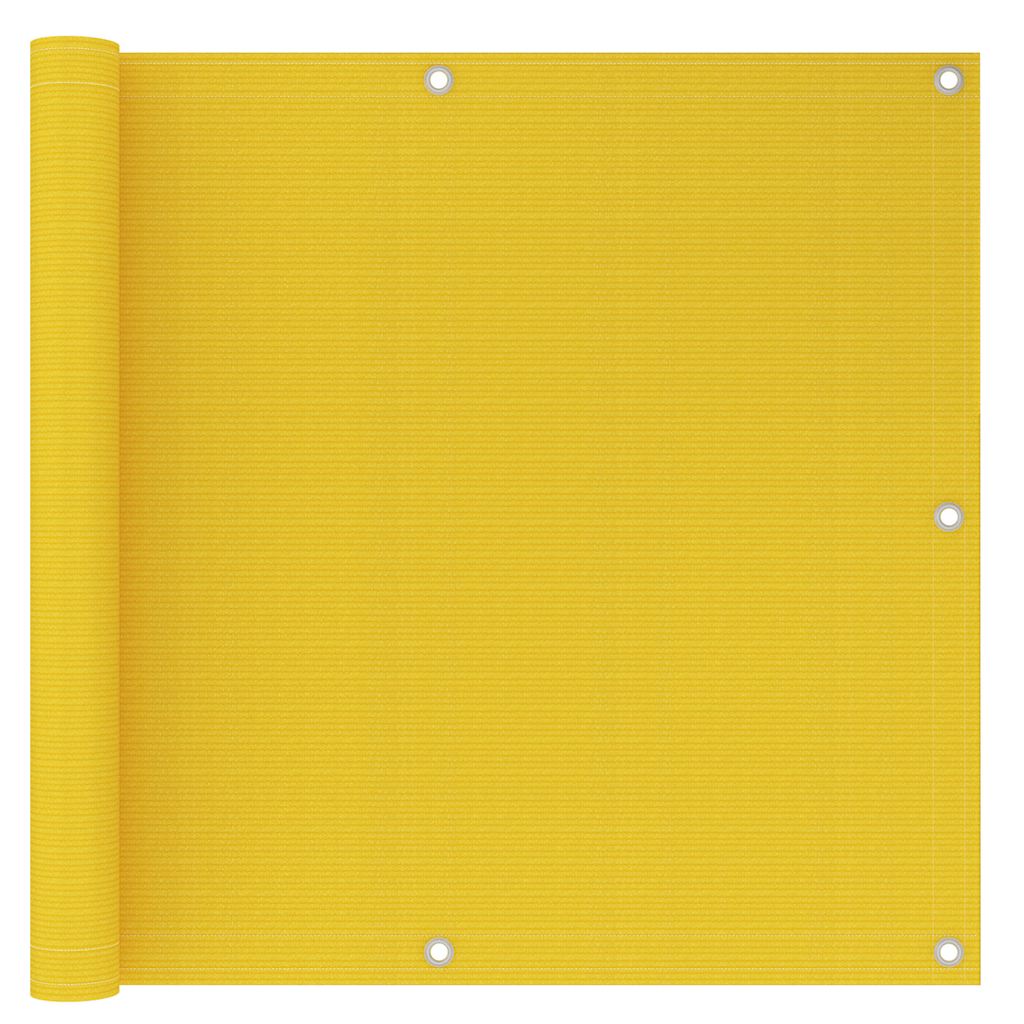 Rõdusirm, kollane 90x500 cm HDPE