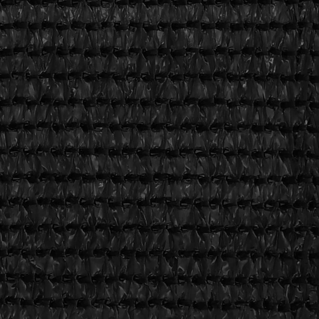 Rõdusirm, must, 75 x 600 cm HDPE