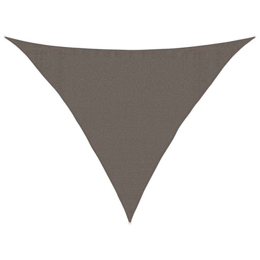 Päikesepuri 160 g/m², antratsiithall, 3,5 x 3,5 x 4,9 m, HDPE