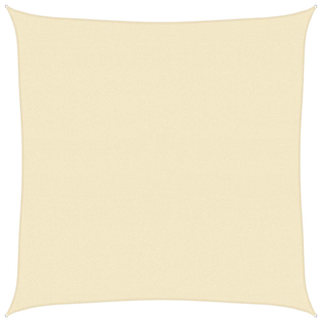 Päikesepuri 160 g/m² kreemjas 4,5 x 4,5 m HDPE