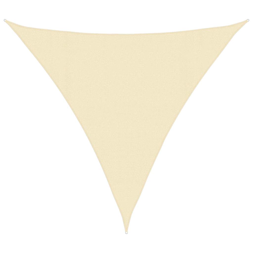 Päikesepuri 160 g/m², kreemjasvalge, 4,5 x 4,5 x 4,5 m, HDPE