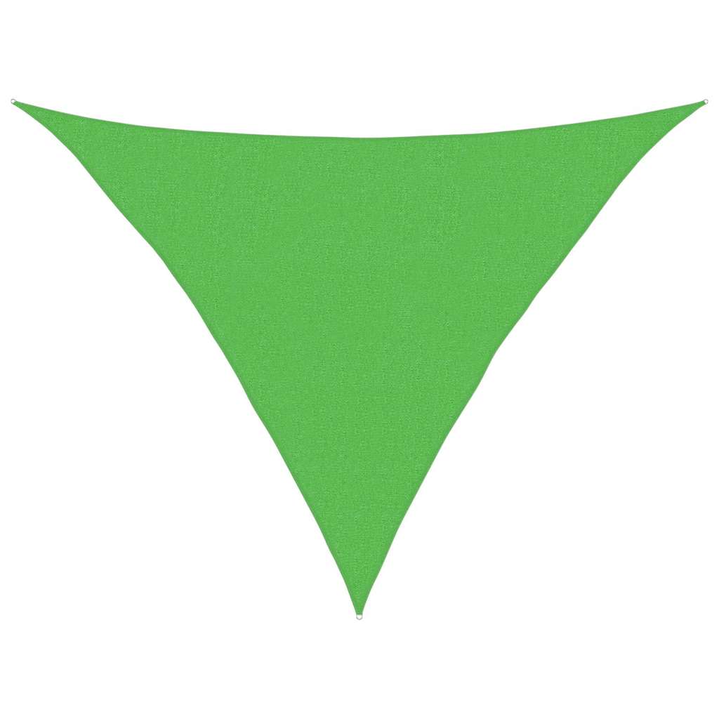 Päikesepuri, 160 g/m², heleroheline, 2,5 x 2,5 x 3,5 m, HDPE