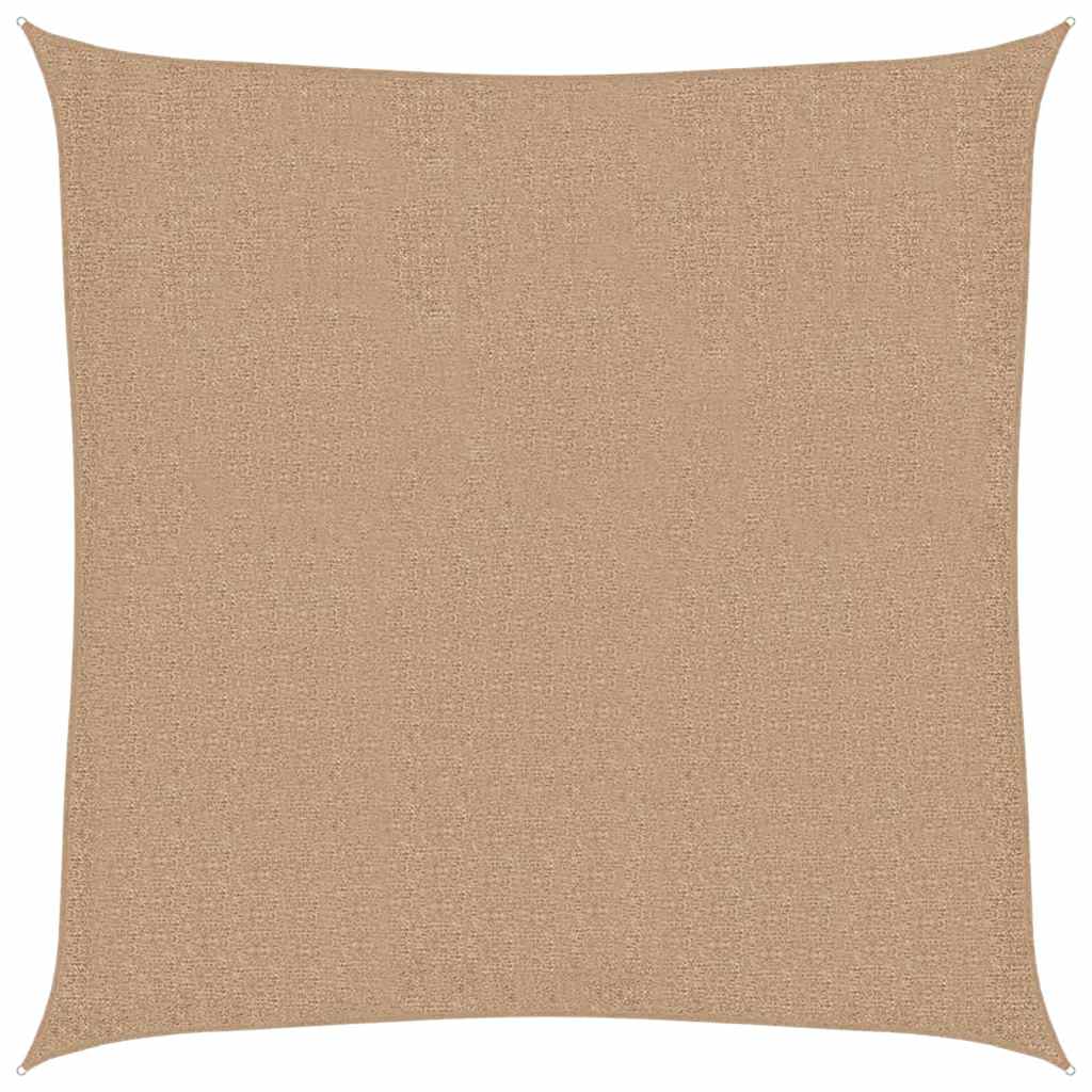 Päikesepuri, 160 g/m², pruunikashall, 3 x 3 m, HDPE