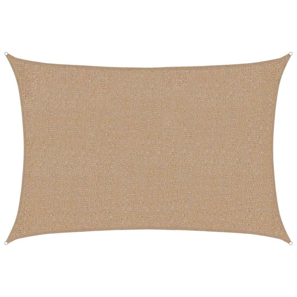 Päikesepuri 160 g/m² pruunikashall 2 x 2,5 m, HDPE