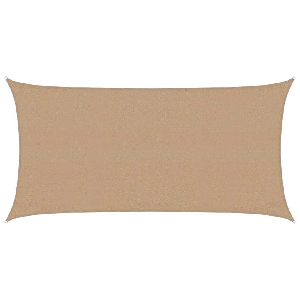 Päikesepuri 160 g/m² , pruunikashall, 3 x 6 m, HDPE