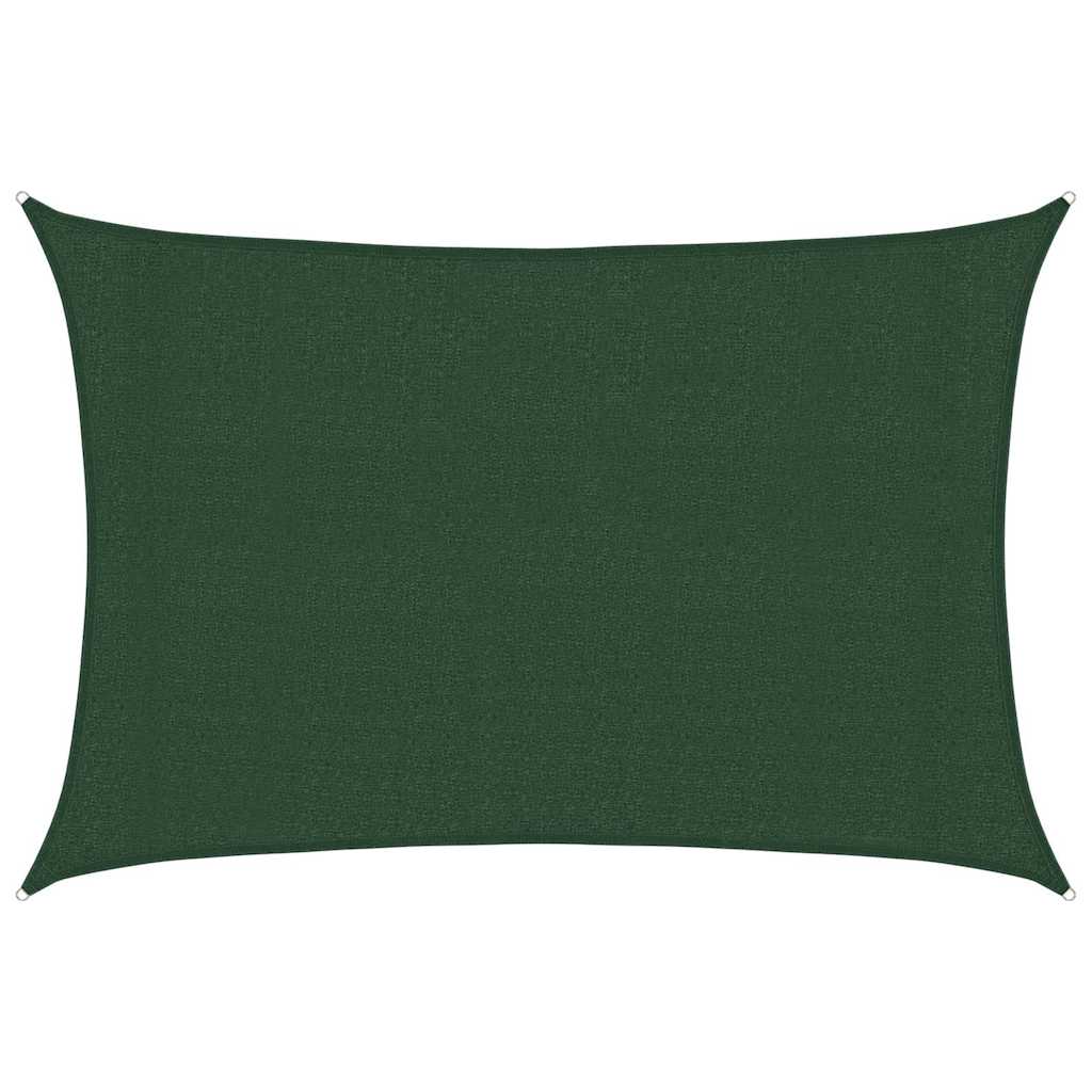 Päikesepuri, 160 g/m², tumeroheline, 3 x 4 m, HDPE