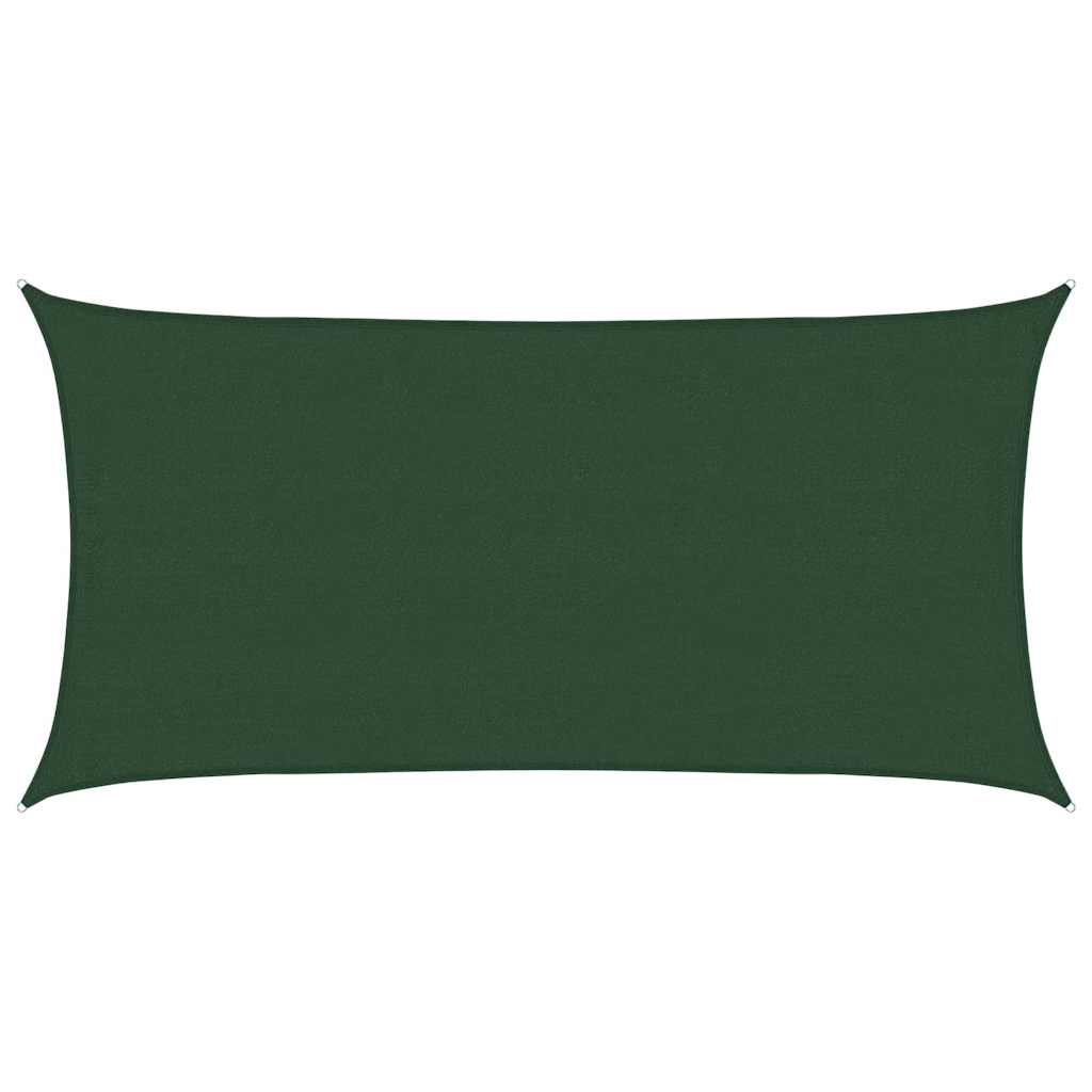 Päikesepuri, 160 g/m², tumeroheline, 4 x 7 m, HDPE