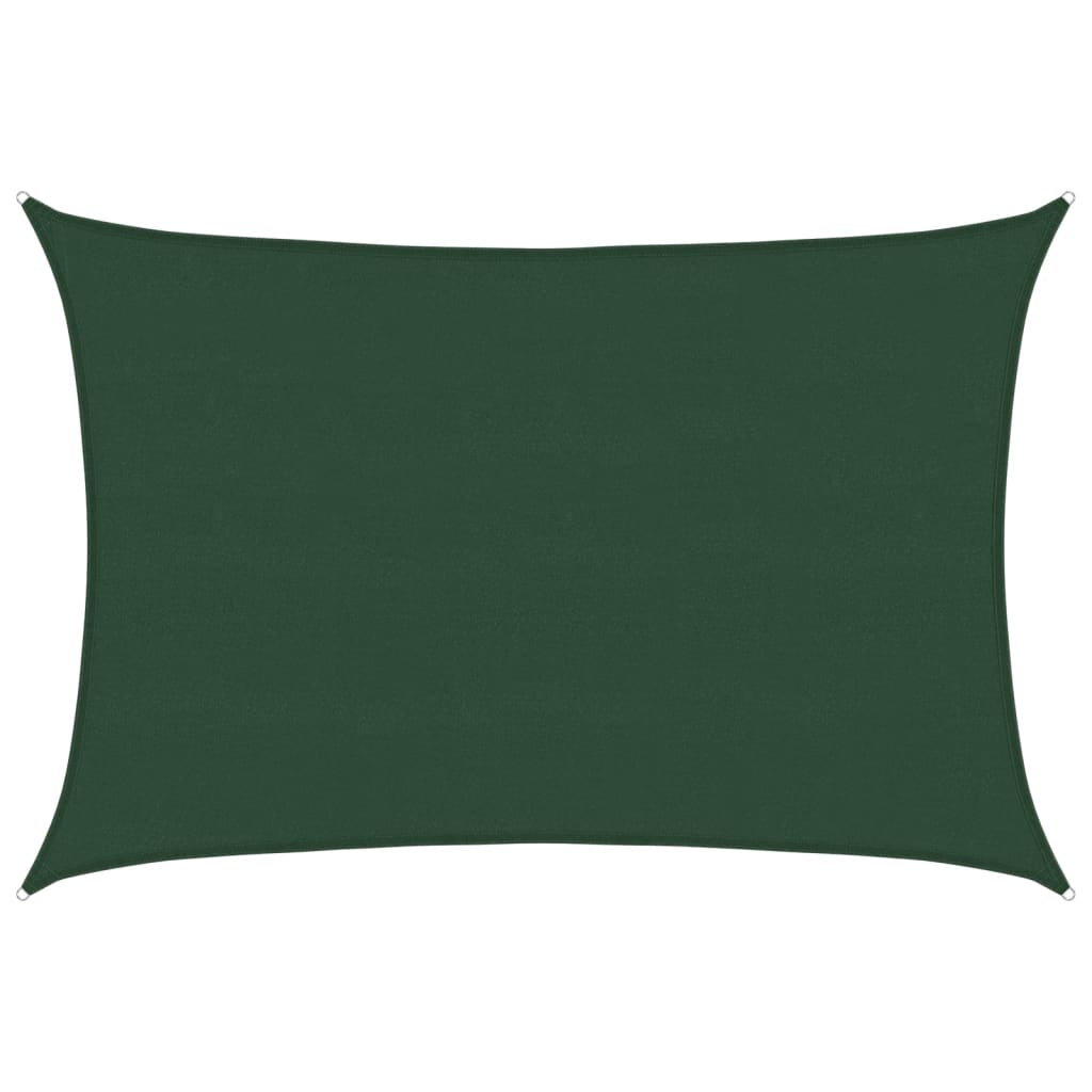 Päikesepuri 160 g/m² tumeroheline 5 x 6 m HDPE