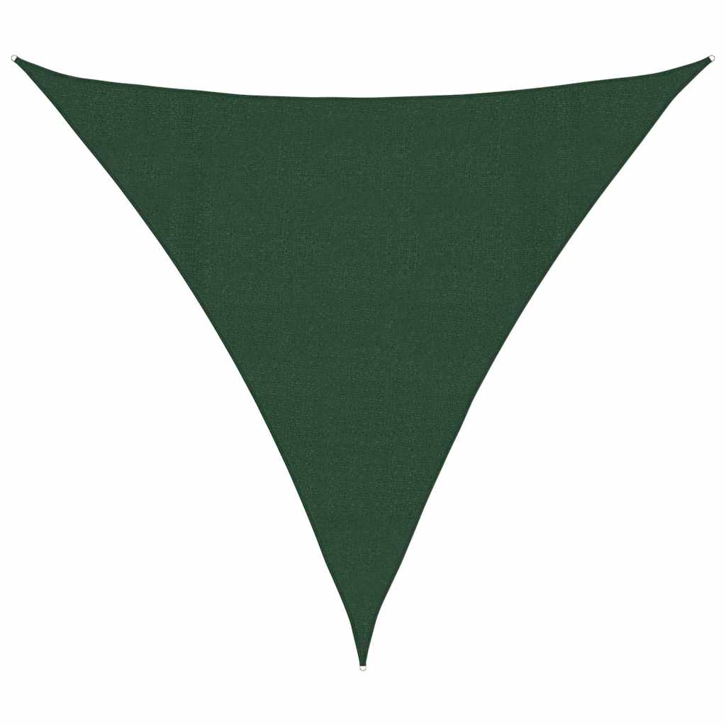 Päikesepuri, 160 g/m², tumeroheline, 4,5 x 4,5 x 4,5 m, HDPE