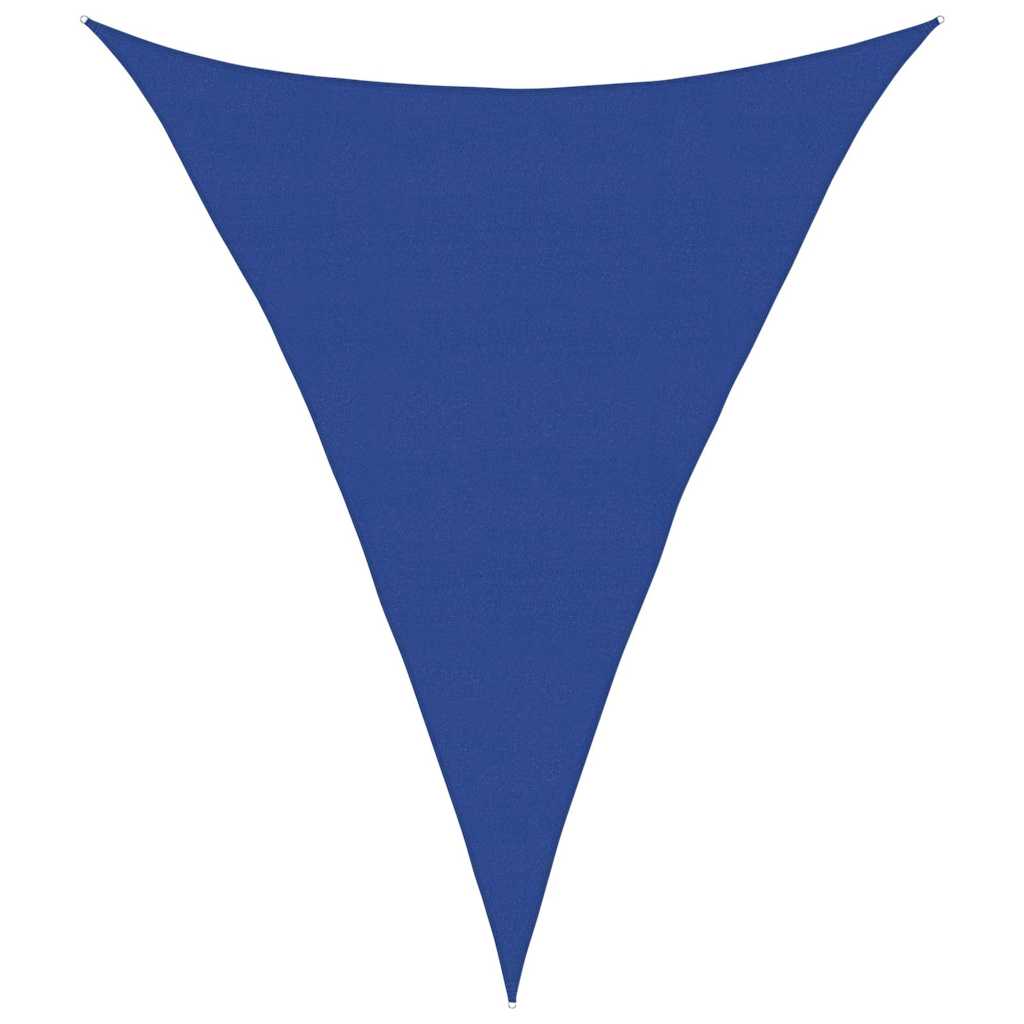 Päikesevari puri 160 g/m² kolmnurkne sinine 5x6x6 m HDPE