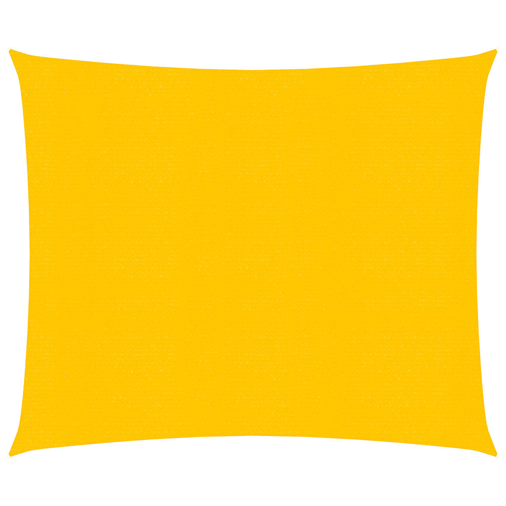 Päikesepuri 160 g/m² kandiline, kollane , 5x5 m, HDPE