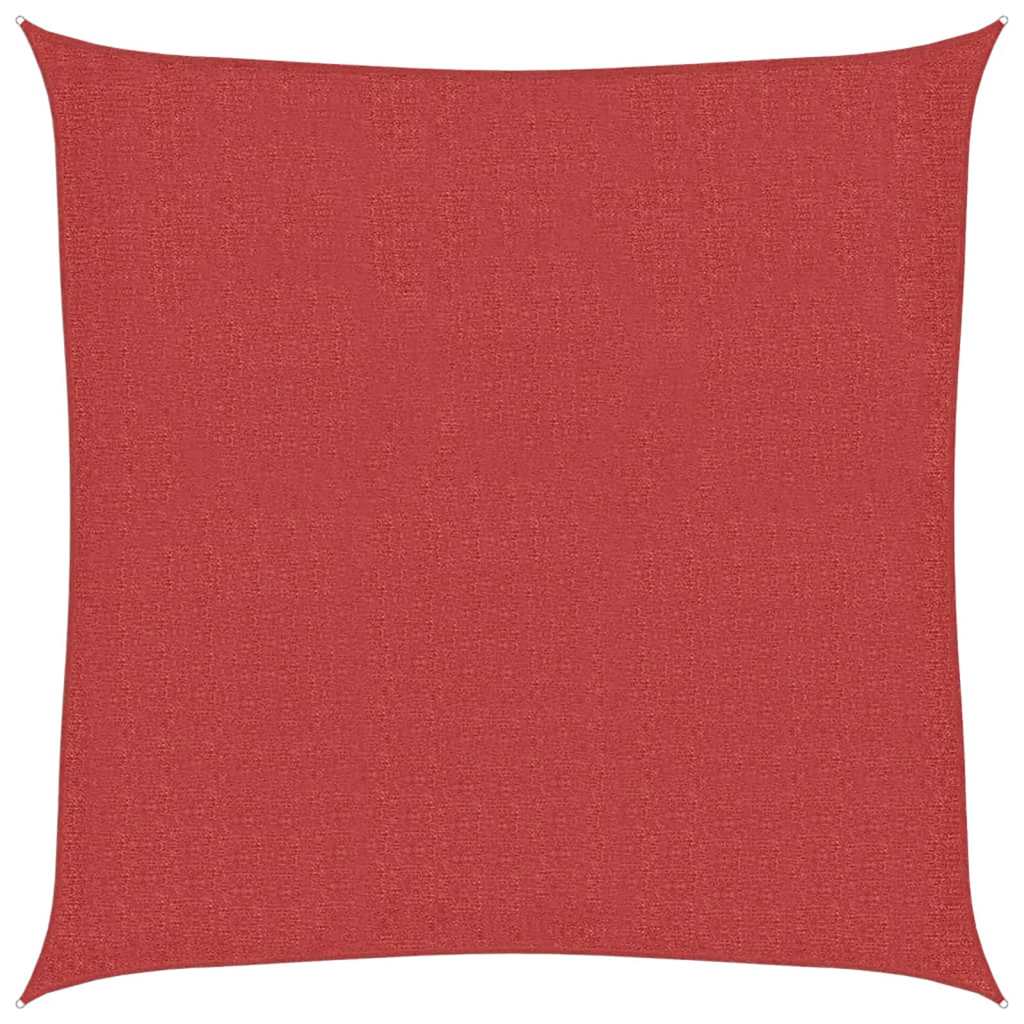 Päikesepuri, 160 g/m², punane, 3 x 3 m, HDPE
