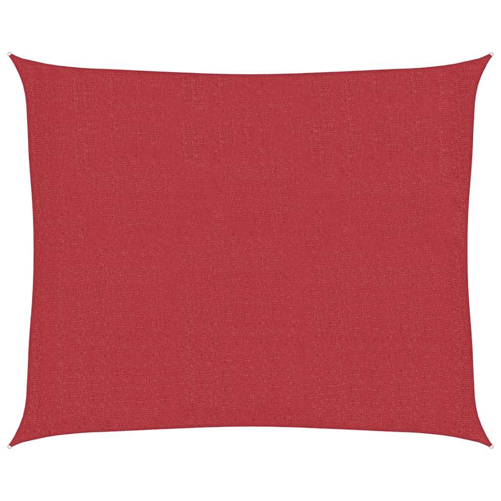 Päikesepuri 160 g/m² punane 2,5 x 3 m HDPE