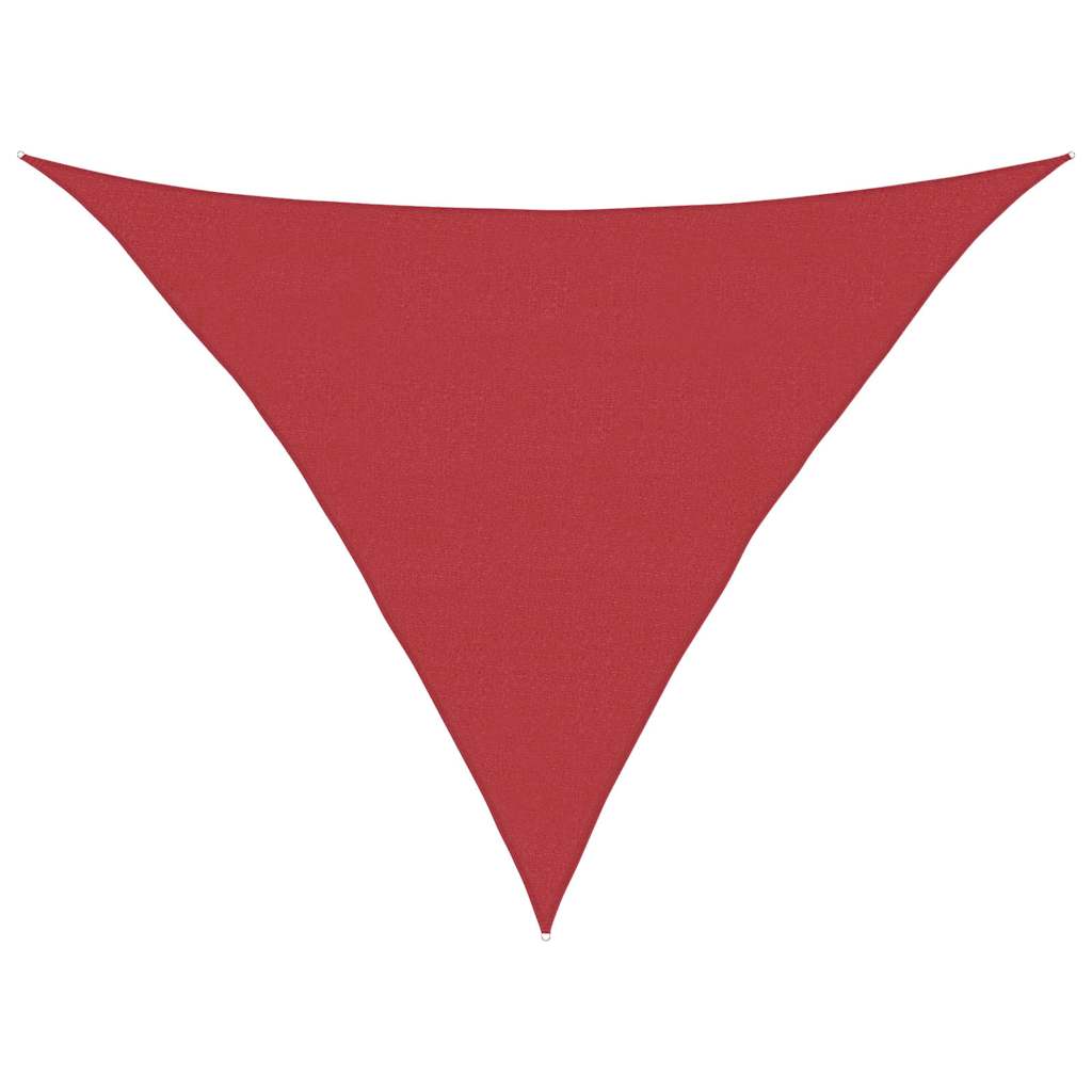 Päikesepuri 160 g/m² punane, 5 x 5 x 6 m, HDPE