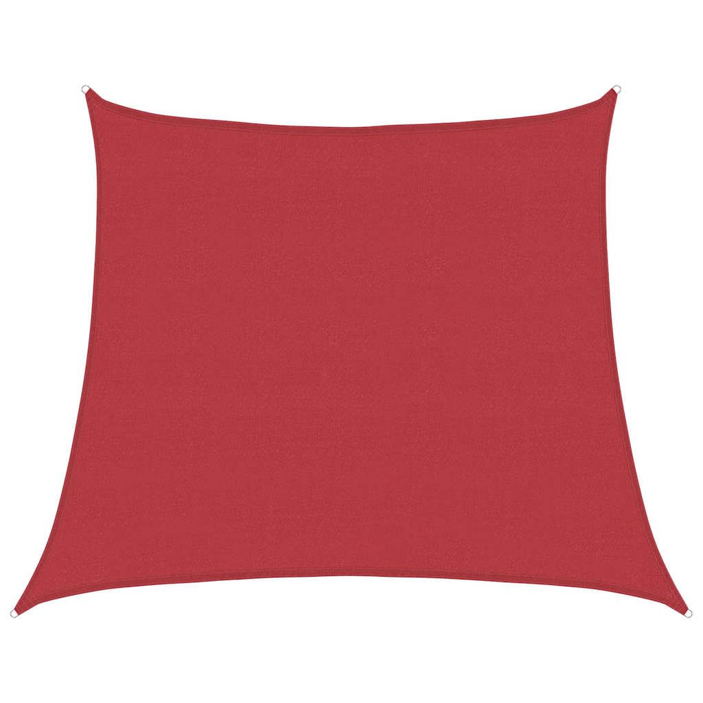 Päikesepuri 160 g/m² punane, 4/5 x 4 m HDPE