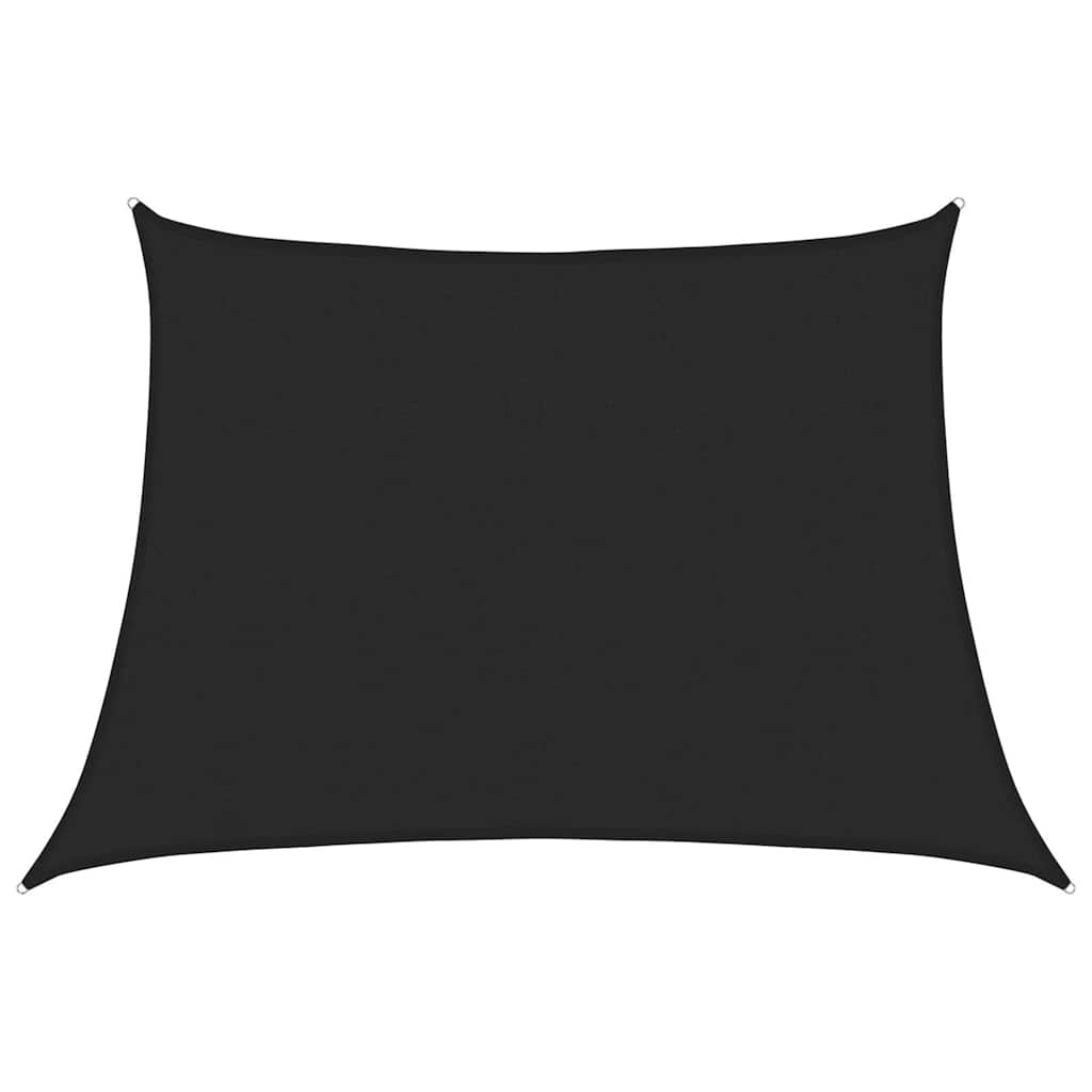 Päikesepuri 160 g/m² must, 4/5 x 3 m HDPE