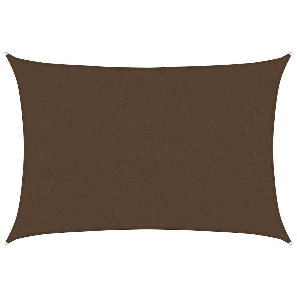 Päikesepuri 160 g/m² pruun, 4 x 5 m, HDPE
